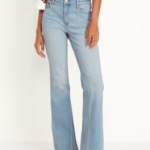 Old Navy Light Blue Flare Women's Jeans